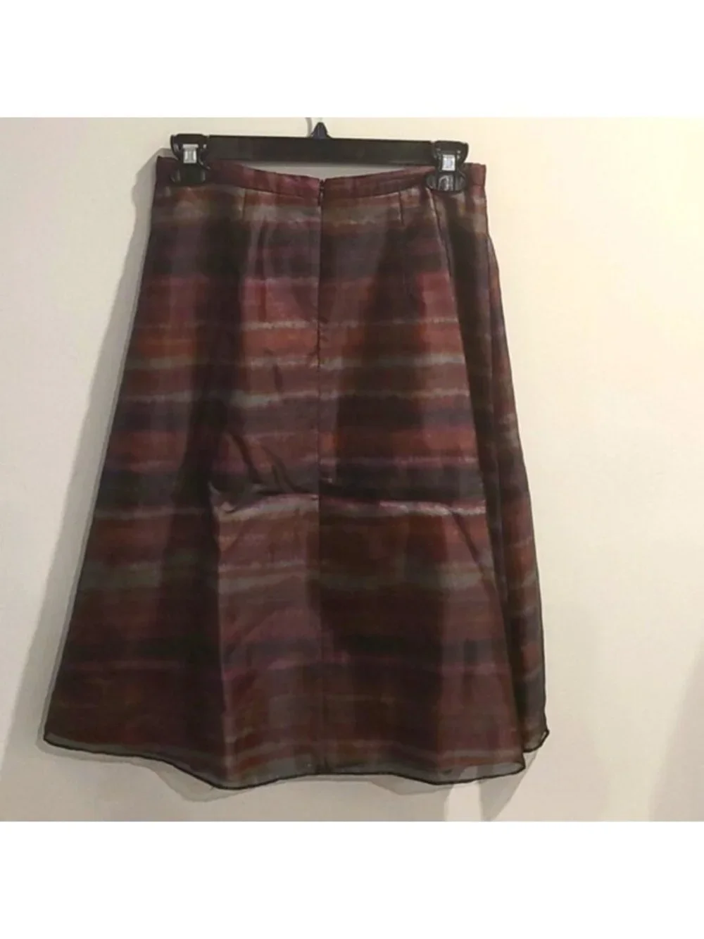 Mossiac Layered Skirt with pleats